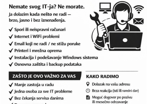 KADA STANE RAČUNAR – POSAO STOJI